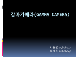 감마카메라(gamma camera)