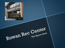 Rowan Rec Center