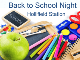 BTSN HSES 2014 - Hollifield Station Elementary School