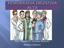 Hemorragia Digestiva AltaMI CLASE
