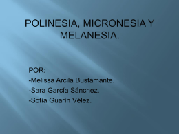 PRESENTACION POLINESIA, MICRONESIAY