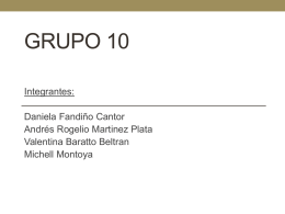 Grupo 10 Bioquimica