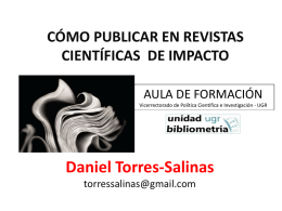Como publicar en revistas de impacto_torressalinas