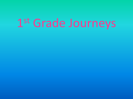 3rd Grade Journeys