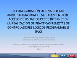 Presentación de PowerPoint - Universidad Manuela Beltrán