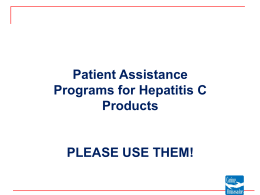 Patient Assistance Programs