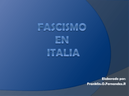 Fascismo en Italia - Cultura