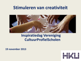 Karin Hoogeveen_Inspiratiedag VCPS 19 november 2012