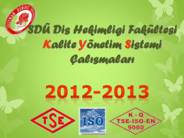 17-18-19 ekim 2012 tarihleri arasında akademik ve idari personele