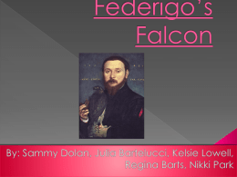 Federigo`s Falcon