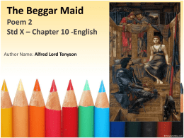 The Beggar-maid