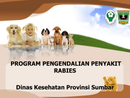 Program Pengendalian Rabies