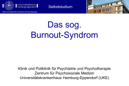 PowerPoint-Präsentation - Universitätsklinikum Hamburg