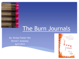 The Burn Journals - A