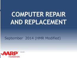 2014-Repair_Replace - AARP Tax-Aide