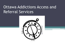 OAARS - Addictions and Mental Health Network of Champlain