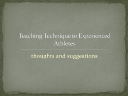 Teaching_Technique_to_Experienced_Athletes_Josh Adam