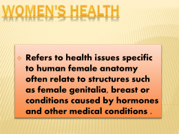 Women`s Health Awareness