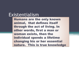 Existentialism PPT