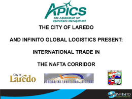 International Trade in the NAFTA Corridor