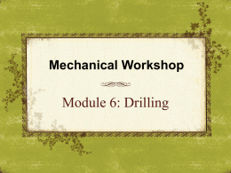 module 6 drilling - IAT