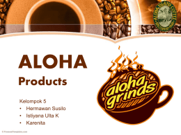 ALOHA Products