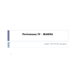 Pertemuan 4