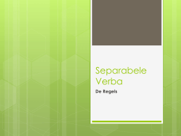 Separabele Verba (theorie)
