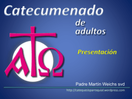 02-Catecumenado-Presentación_2012