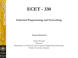 Control system quality: - Purdue University Calumet