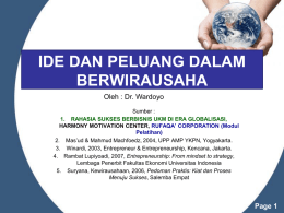 Pertemuan 5 Ide dan Peluang Usaha1.ppt