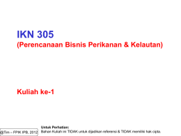 IKN 305 - TATAP MUKA 1-7 - fpik-ipb