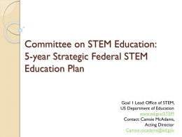 CoSTEM Strategic Plan