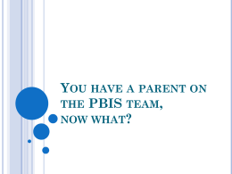 PowerPoint - Wisconsin PBIS Network
