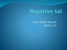 Negative tal
