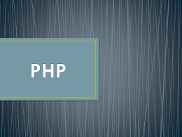 PHP-prezentacija