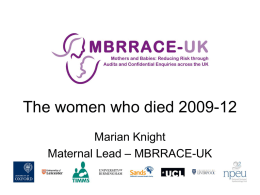 02. Background overall results mortality rates and