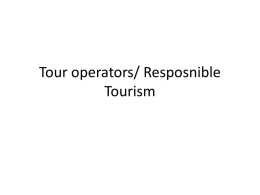 Tour operators