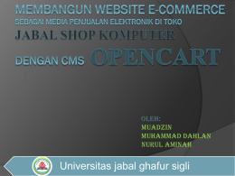 Jabal shop - Muadzinsite.com