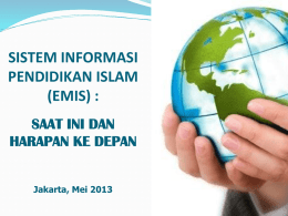 Software - Direktorat Jenderal Pendidikan Islam