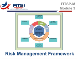 Risk Management Framework - federalcybersecurity.org
