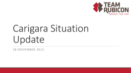 Carigara Situation Update