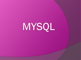 MY_SQL