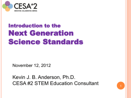 Intro to NGSS PPT (Nov 2012)