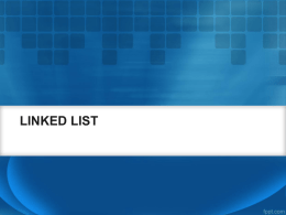 Linked List