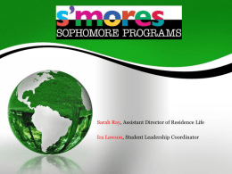 S`MORES: Second-Year Programming for Student Success
