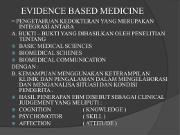 evidence based medicine power point