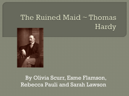 The+Ruined+Maid+~+Thomas+Hardy