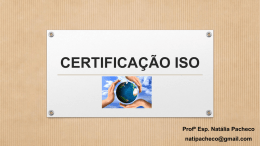 CERTIFICACAO ISO