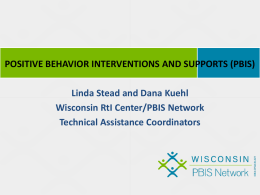 PowerPoint - Wisconsin PBIS Network